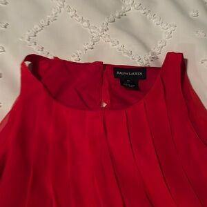 Beautiful fancy red dress